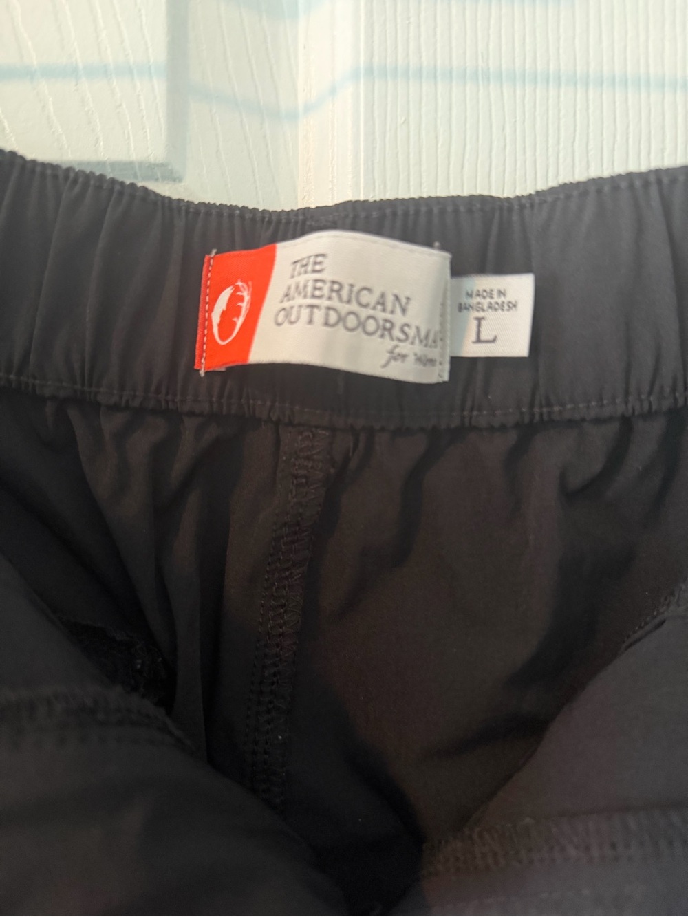 The American Outdoorsman Women’s Black Athletic Shorts